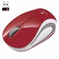 LOGITECH M187 RED MOUSE 910-002732